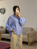 شومیز آستین رگلان - Image 3