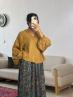 شومیز آستین رگلان - Image 5