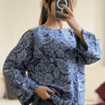 شومیز لنین گلدار