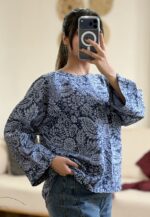 شومیز لنین گلدار