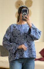 شومیز لنین گلدار - Image 4