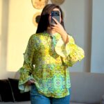 شومیز تابستانی گلدار