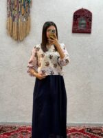 شومیز موهر گلدار - Image 3