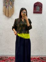 شومیز موهر گلدار