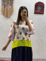 شومیز موهر گلدار - Image 5