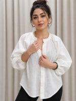 شومیز تابستانی لینن ساده و گلدار
